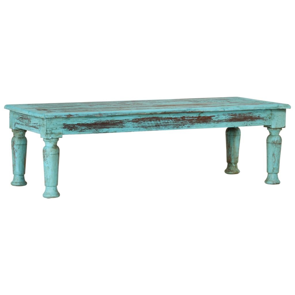 vidaXL Salontafel 110x50x34 cm massief gerecycled hout