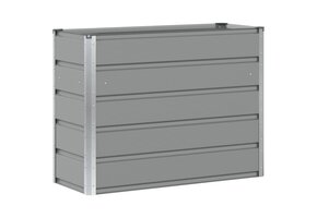 Plantenbak Lichtgrijs Staal 100x40x75cm - 33% Korting!