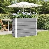 Plantenbak Staal Lichtgrijs 100x40x75cm - 39% Korting!