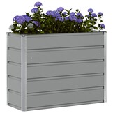 Plantenbak Staal Lichtgrijs 100x40x75cm - 39% Korting!