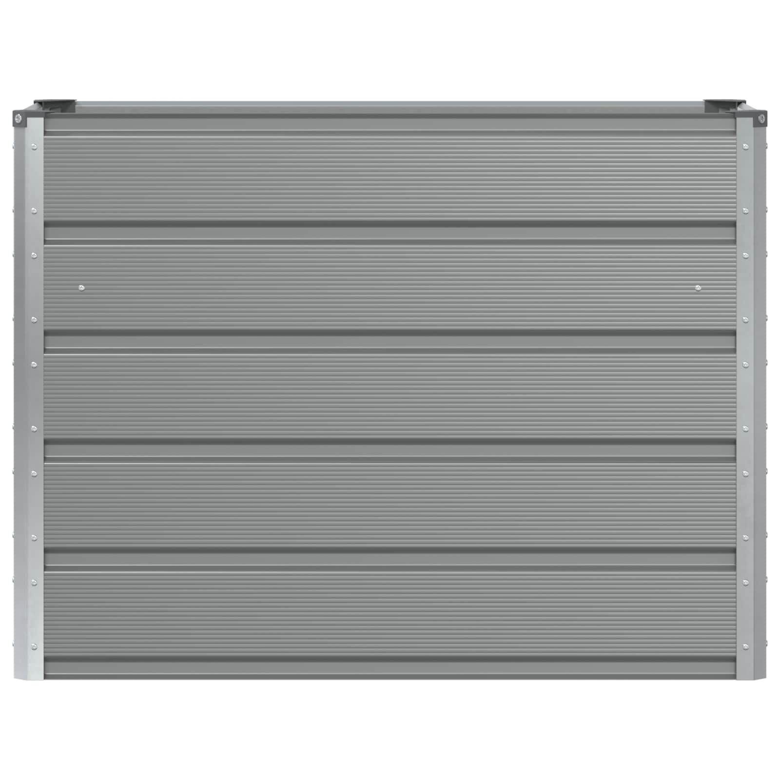 Plantenbak Staal Lichtgrijs 100x40x75cm - 39% Korting!