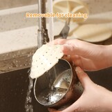 Victool Handmatige Citruspers - RVS - Inclusief 2 Perskoppen en 500 ml Maatbeker - Zilver