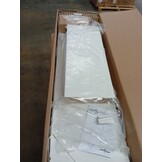 vidaXL Wasmachinekast 64x25,5x190 cm wit