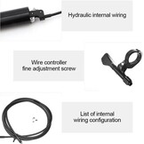 Bicycle Seatpost, 0 ~ 150 mm Telescopic Bike Saddle Tube 30.9 mm/31.6 mm Adjustable Saddle with 900i Helicoidal Spring for MTB (150 mm Stroke)