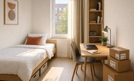 Studentenkamer inrichten voor minder dan €500 met retourdeals