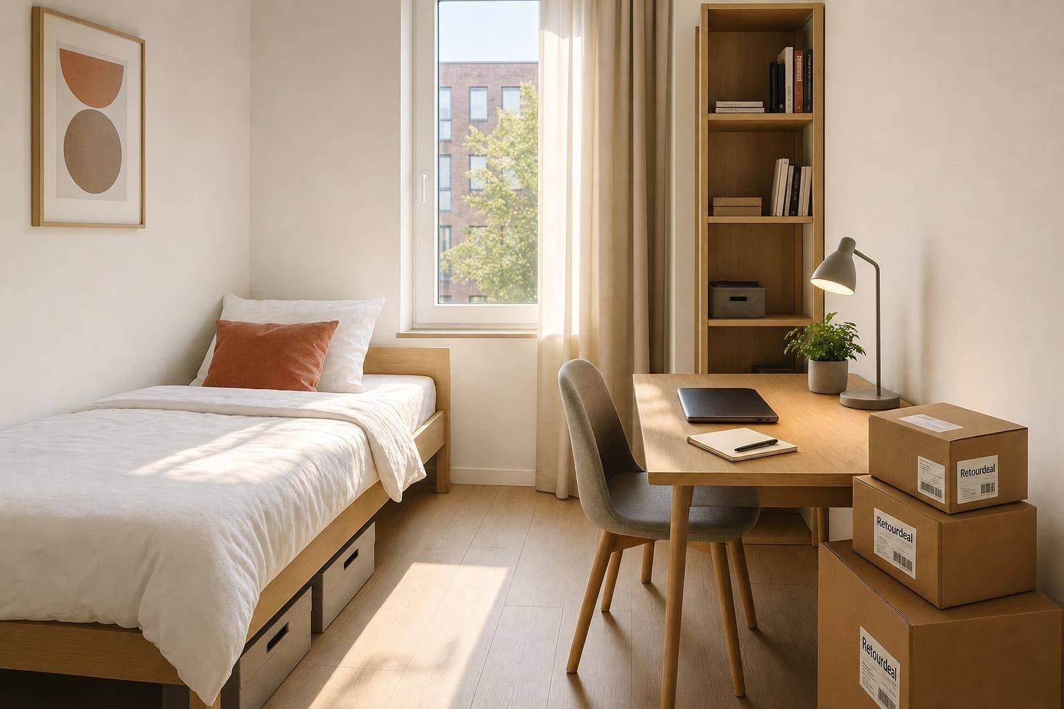 Studentenkamer inrichten voor minder dan €500 met retourdeals