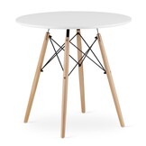 TODI Ronde tafel 80cm - wit