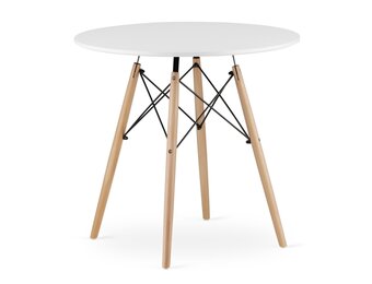 TODI Ronde tafel 80cm - wit