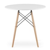 TODI Ronde tafel 80cm - wit