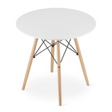 TODI Ronde tafel 80cm - wit