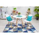 TODI Ronde tafel 80cm - wit