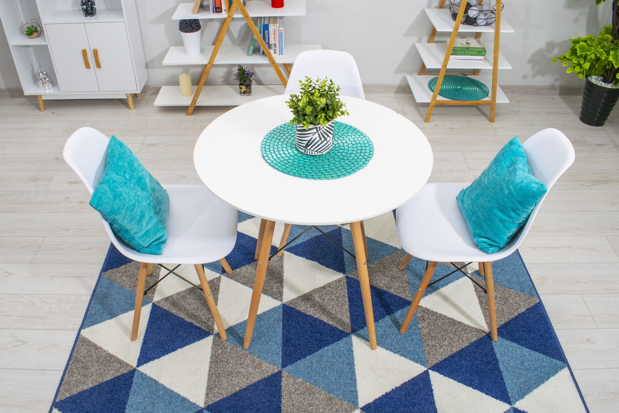 TODI Ronde tafel 80cm - wit