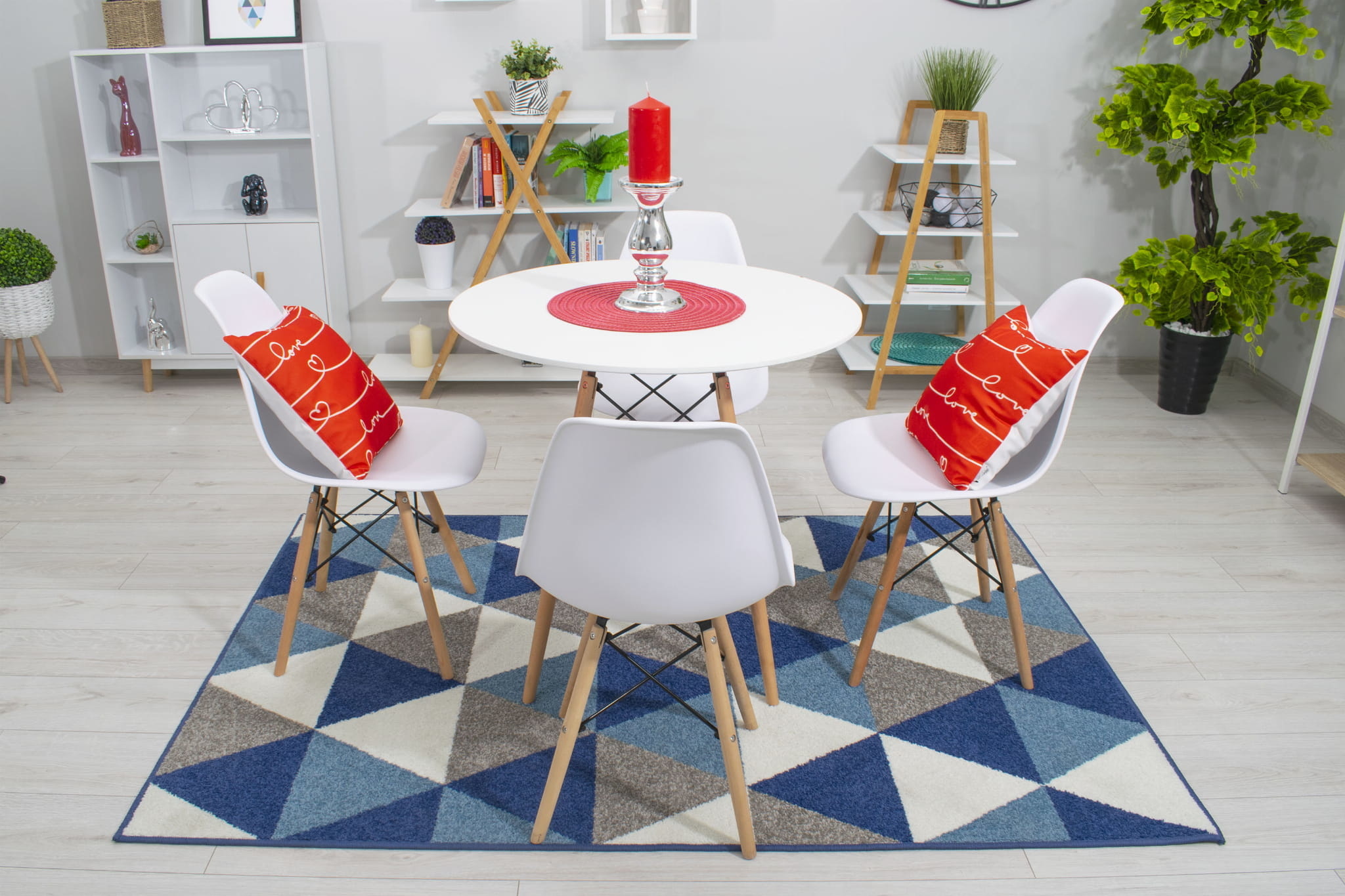 TODI Ronde tafel 80cm - wit
