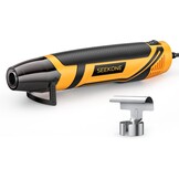 Mini Heteluchtpistool voor Ambachtelijke Embossing | 350W | 2 Temperaturen (260℃/450℃) | 1,5s Snelle Verwarming | Overbelastingsbeveiliging
