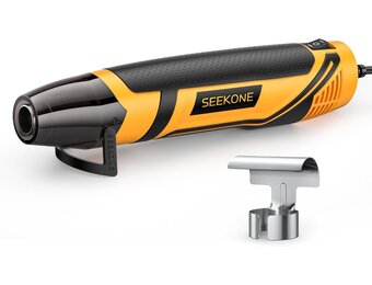 Mini Heteluchtpistool voor Ambachtelijke Embossing | 350W | 2 Temperaturen (260℃/450℃) | 1,5s Snelle Verwarming | Overbelastingsbeveiliging