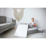 Schuimglijbaan - 40 cm hoog - wit, grijs, paars