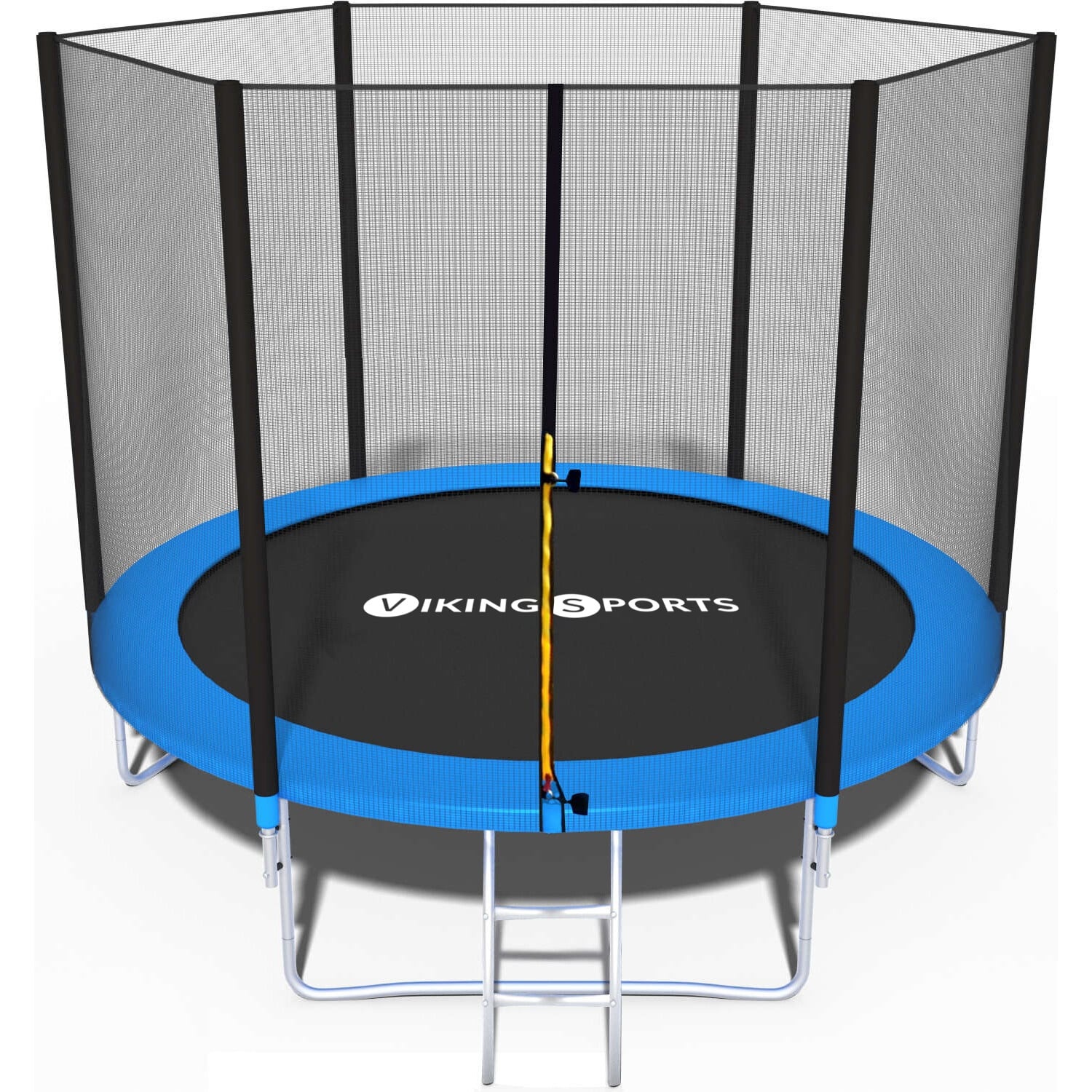 Trampoline 305 cm met veiligheidsnet - tot 100 kg - blauw