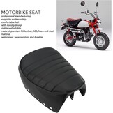 Motorfiets Zitkussen Motorfiets Seat Pad Comfortabele Zitkussen Vervanging voor Monkey Z50 50CC Z50J ZWART FAT SEAT Z50J FIETS
