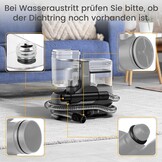 Kitcanis Gestoffeerde reiniger, natzuiger, waszuiger, 17 kPa, 78 dB, 600 W, met 4 sproeiers, vlekborstel, waszuiger, kussenreiniger voor tapijt, bank, mat, bekleding