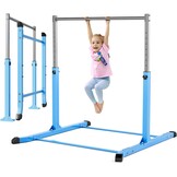 Mosebears Gymnastiekbar, Home Gymnastiekapparatuur voor kinderen van 3-15 jaar, stabiele stalen constructie, antislip, eenvoudig te monteren, 3' tot 5' verstelbare hoogte