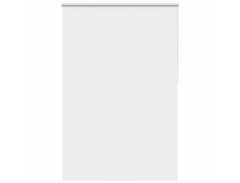 vidaXL Rolgordijn verduisterend 150x230 cm stofbreedte 146,6 cm wit