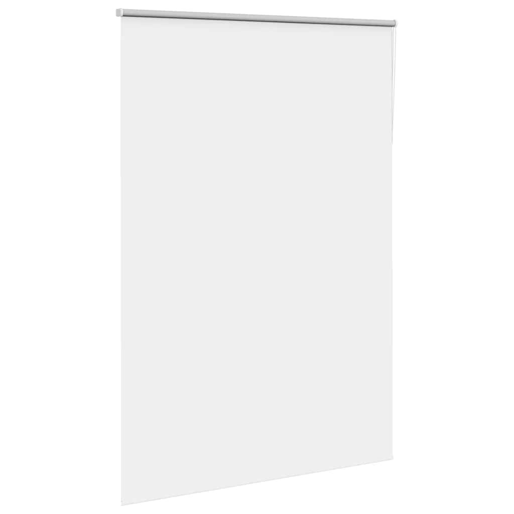 vidaXL Rolgordijn verduisterend 150x230 cm stofbreedte 146,6 cm wit