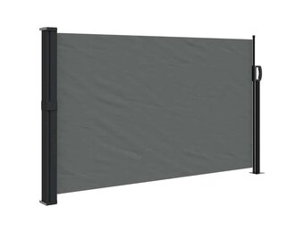 vidaXL Windscherm uittrekbaar 120x600 cm antraciet