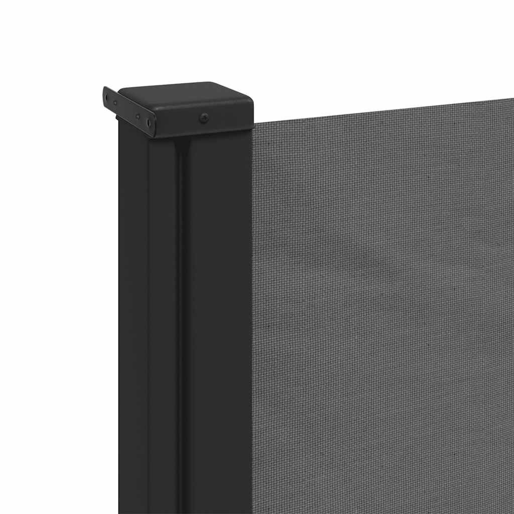 vidaXL Windscherm uittrekbaar 120x600 cm antraciet