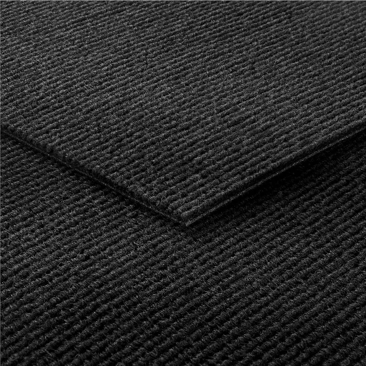Zelfklevende Tapijttegels Zwart 30x30 cm | 32 Stuks | Voor woning & kantoor