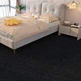 Zelfklevende Tapijttegels Zwart 30x30 cm | 32 Stuks | Voor woning & kantoor