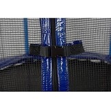 Trampoline - blauw - 244 cm - met net- tot 120 KG