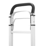 Steekwagen - steekkar - opvouwbaar - aluminium - tot 90 kg