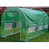 Groene Folietunnel Tuinkas 10m² | 400x250x200 cm | 34% Korting