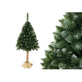 Kunstkerstboom 180cm met grenen stam & ijzige takken - 34% korting!