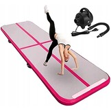 Airtrack Turnmat Roze - 10cm Hoogte 3M - Antislip & Pomp