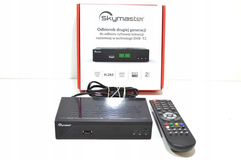 DVB-T2 Tuner STB M265 Full HD 1080p H.265/HEVC - 57% Korting