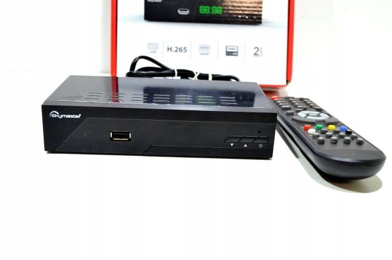 DVB-T2 Tuner STB M265 Full HD 1080p H.265/HEVC - 57% Korting