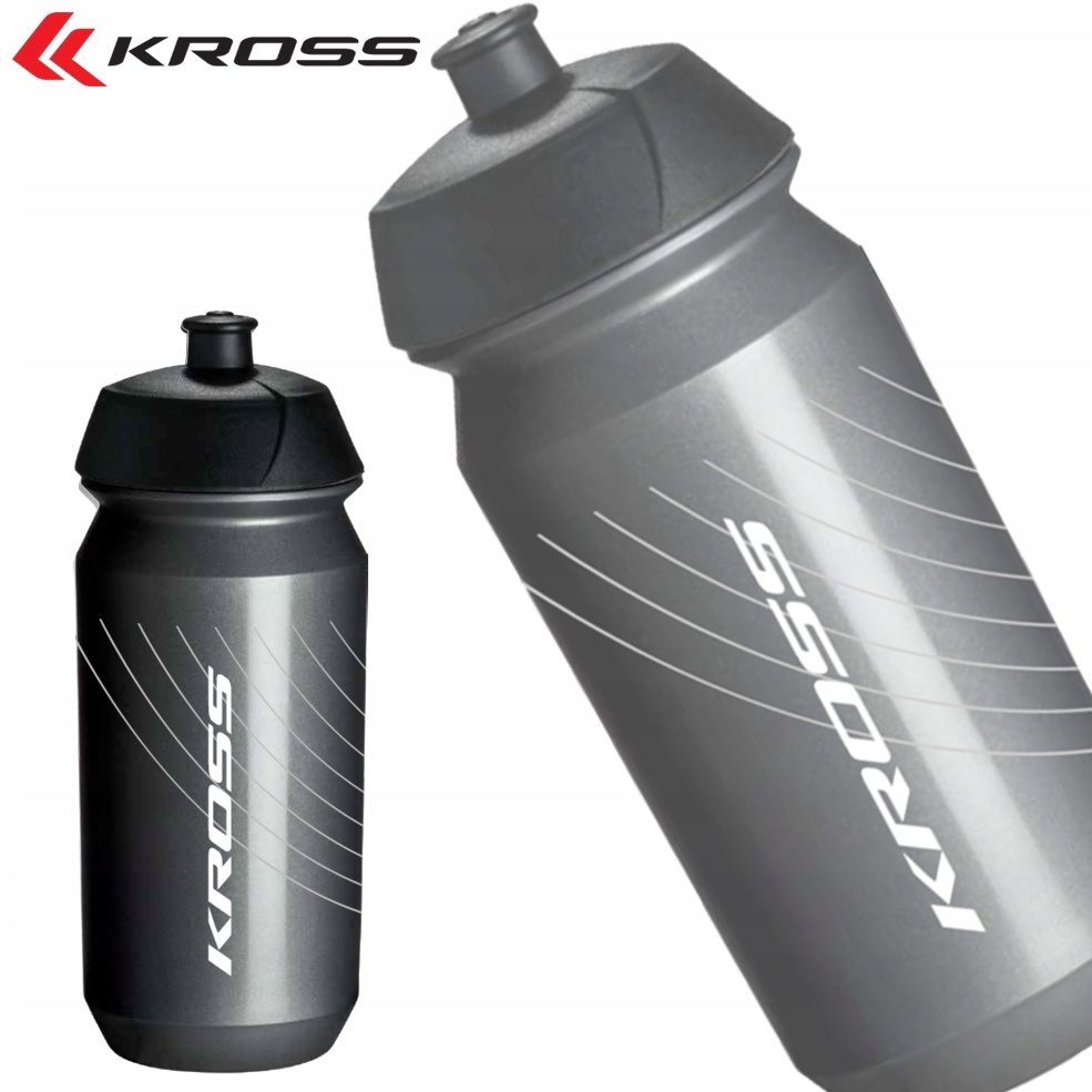 Bidon 500ml Grijs - Lichtgewicht & BPA-vrij