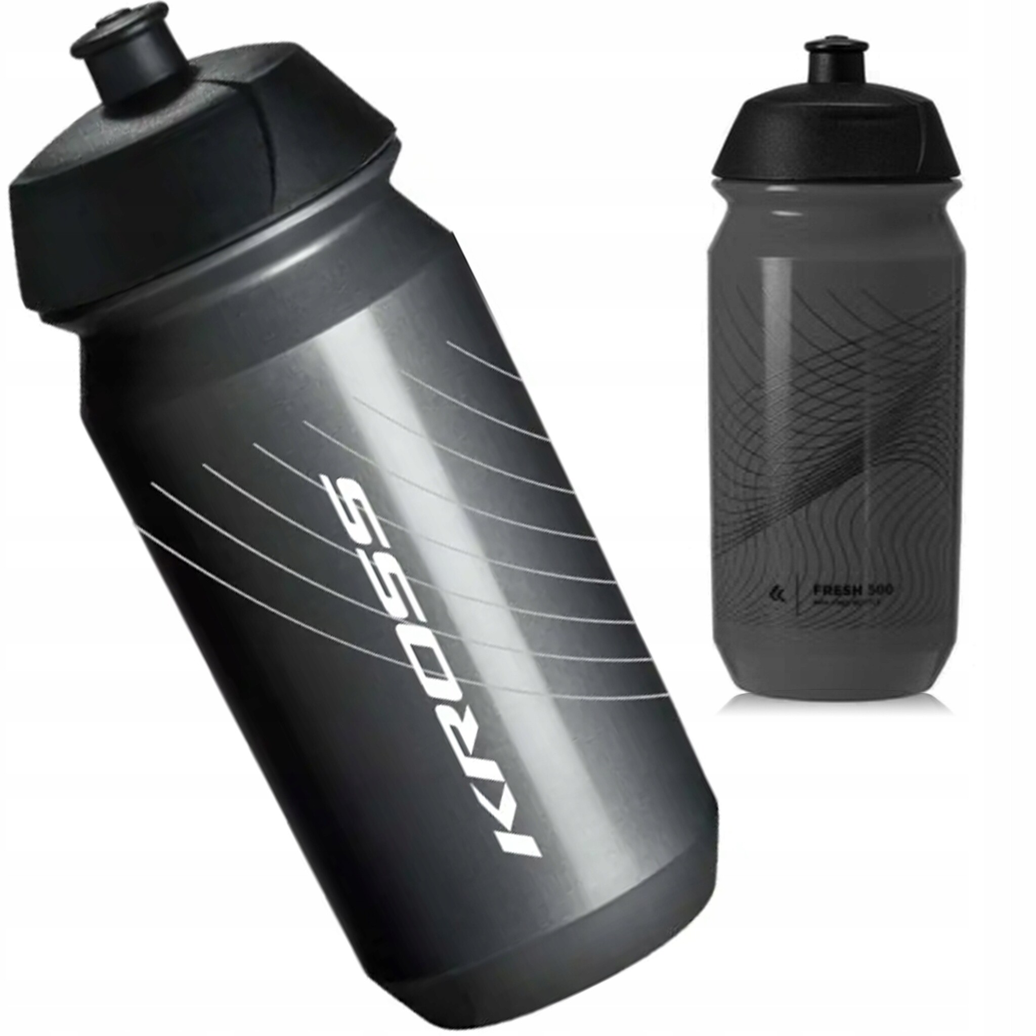 Bidon 500ml Grijs - Lichtgewicht & BPA-vrij