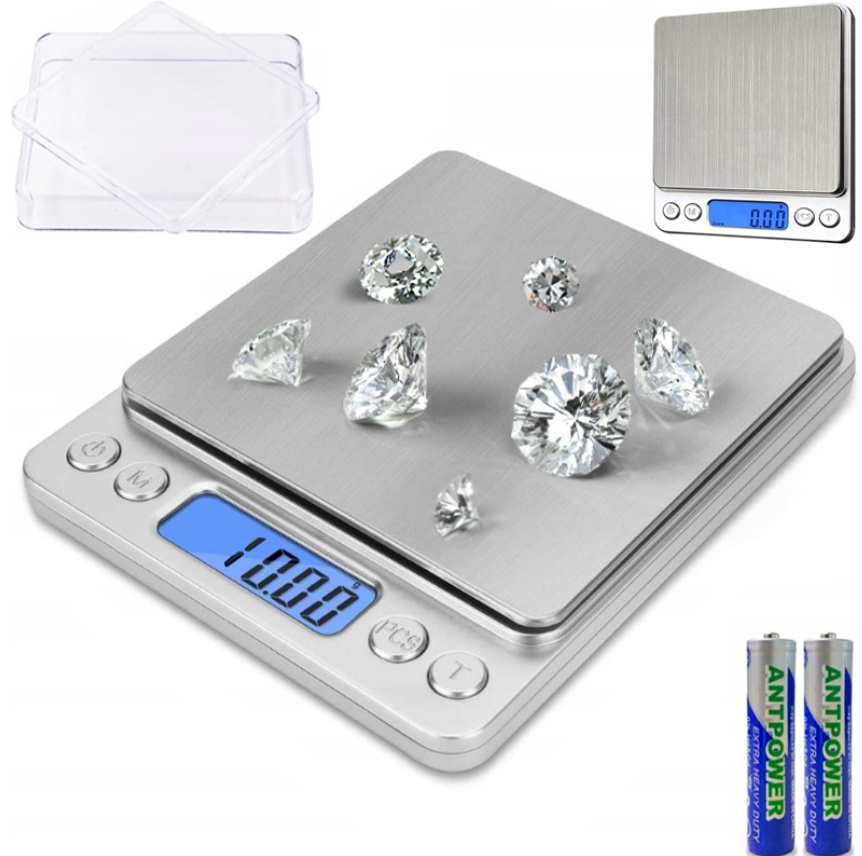 Precisieweegschaal JS13 - 0.01g nauwkeurig - 500g weegvermogen - 36% Korting