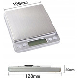 Precisieweegschaal JS13 - 0.01g nauwkeurig - 500g weegvermogen - 36% Korting