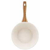 Koekenpan Inductie 24cm met Steenlook Anti-aanbaklaag - 33% Korting!