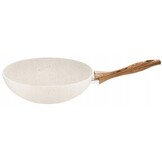 Koekenpan Inductie 24cm met Steenlook Anti-aanbaklaag - 33% Korting!