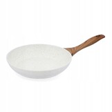Koekenpan Inductie 24cm met Steenlook Anti-aanbaklaag - 33% Korting!