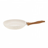 Koekenpan Inductie 24cm met Steenlook Anti-aanbaklaag - 33% Korting!