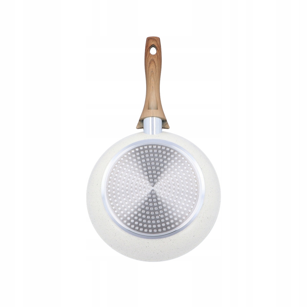 Koekenpan Inductie 24cm met Steenlook Anti-aanbaklaag - 33% Korting!