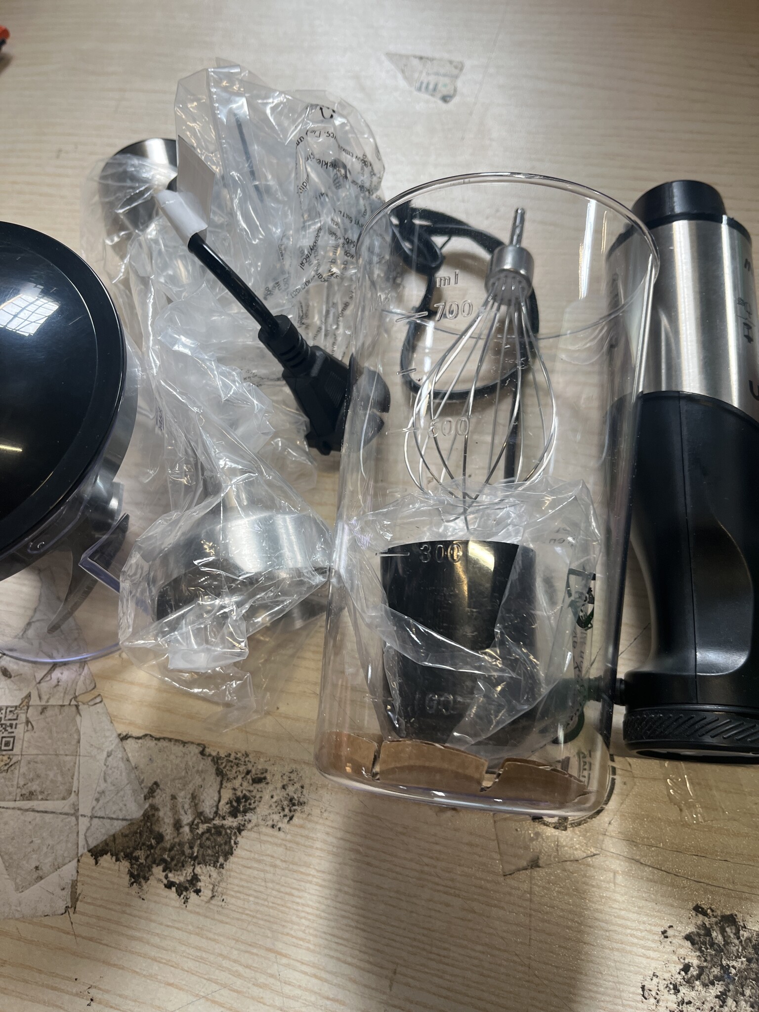 Krachtige Staafmixer 1500W Zwart | 53% Korting