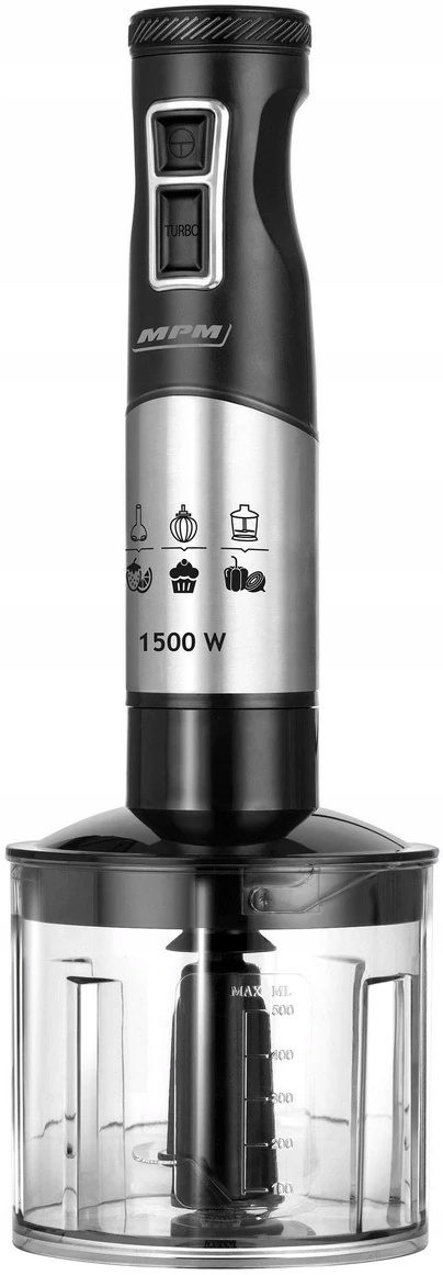 Krachtige Staafmixer 1500W Zwart | 53% Korting