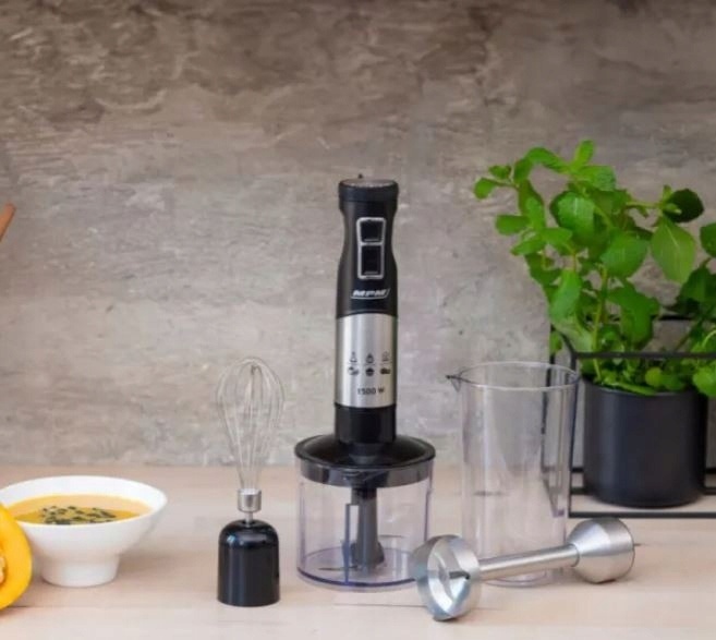 Krachtige Staafmixer 1500W Zwart | 53% Korting