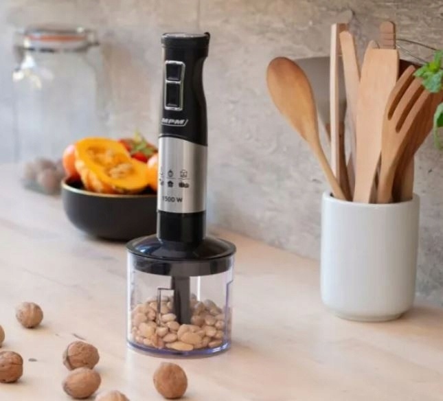 Krachtige Staafmixer 1500W Zwart | 53% Korting